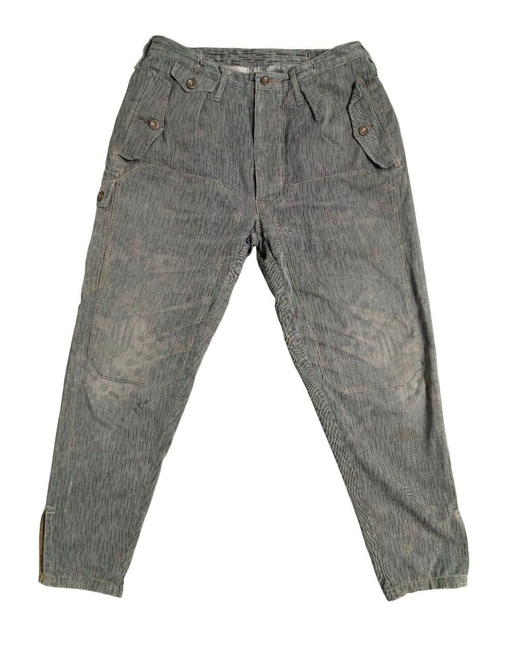 1980s Czech Vz.60 Rain Camo Trousers Cold War Era - 31x27